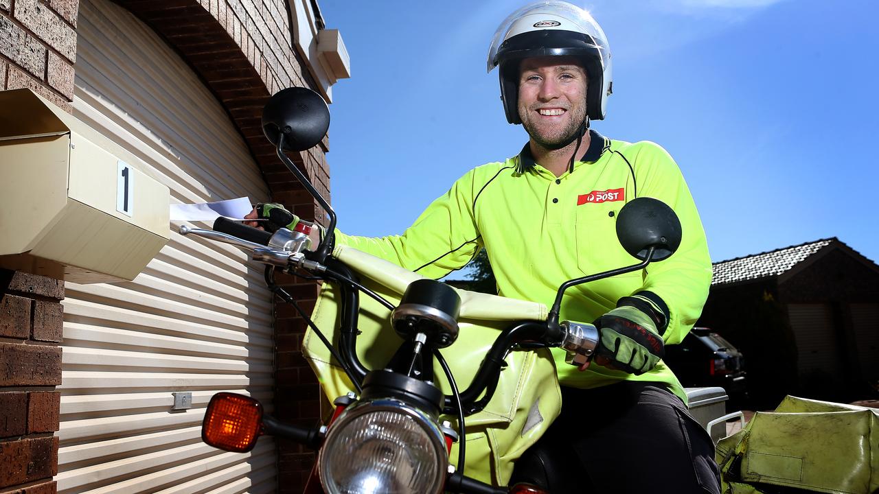 CYCLING - Dan Ellis, Olympic cyclist now working for Australia Post with his eye on getting to the Rio Olympics