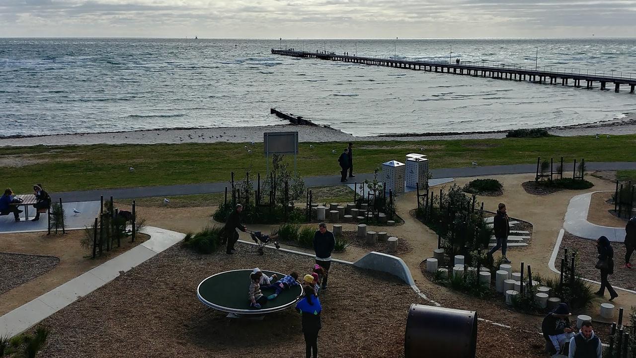 Rosebud Foreshore Park is also a great place to take a bike.