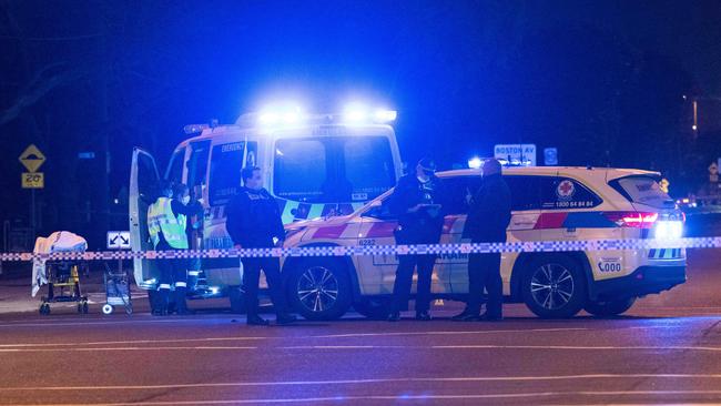 A woman in her 80s was killed at the intersection of Dandenong Rd and Koornang Rd in Carnegie on June 24. Picture: Tony Gough.