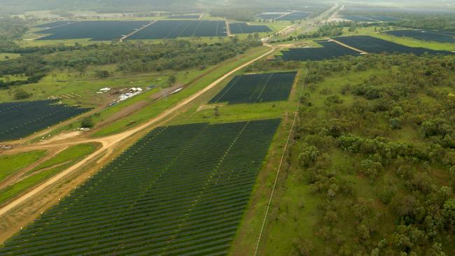 Acciona Energia's solar farm at Gladstone has started generating power.