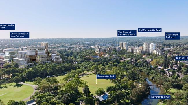 Parramatta North is a contentious project. Picture: NSW Government