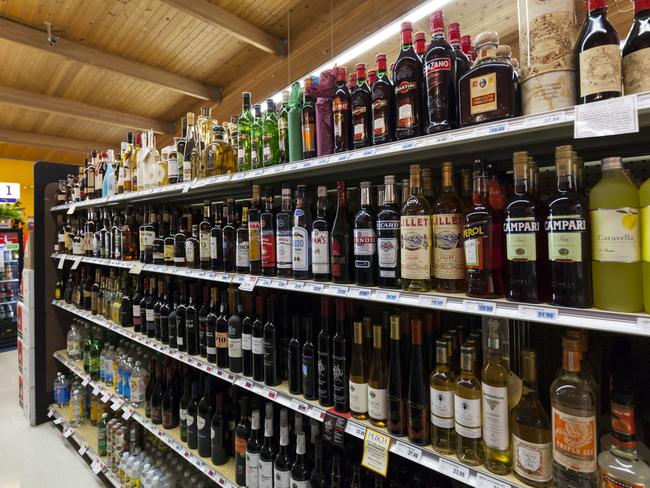 Liquor store bottle shop generic photo istock