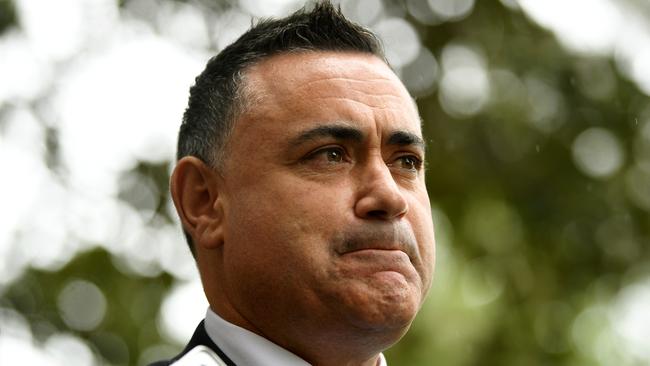 Deputy Premier John Barilaro has taken a proposal to Cabinet to wind back lockout laws in the Sydney CBD. Picture: AAP