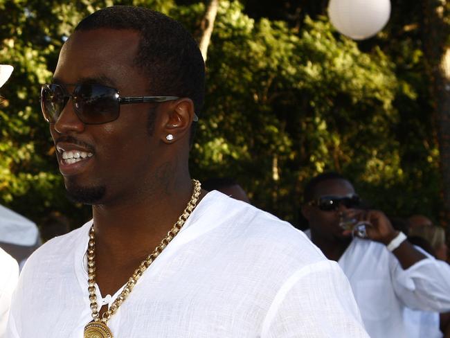 The rapper at his The Real White Party presented by Sean "Diddy" Combs at the Combs' East Hampton estate in 2007. Picture: Getty Images.