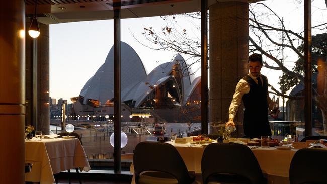 Aria restaurant, Sydney