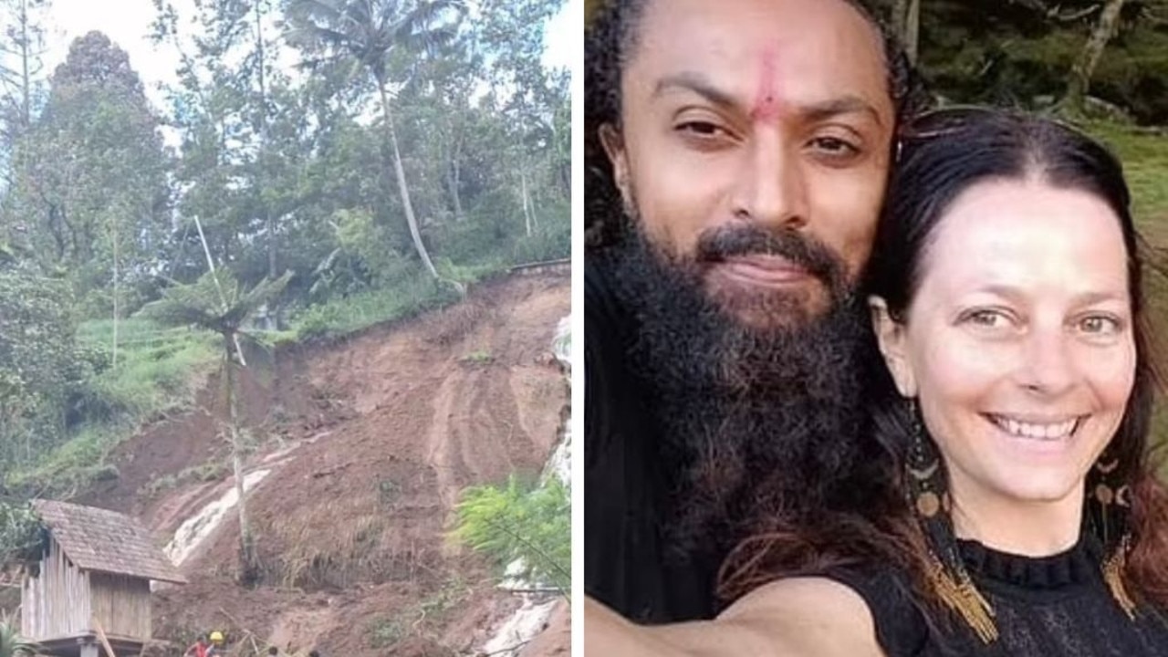 Chilling final act of Bali landslide victim