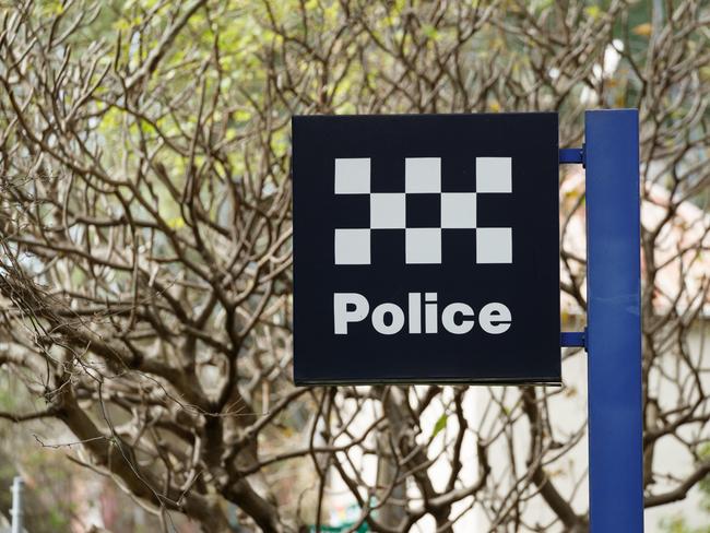 SYDNEY, AUSTRALIA - NewsWire Photos, September 7, 2024. GENERIC. Police sign outside Surry Hills Police Station. Picture: NewsWire / Max Mason-Hubers