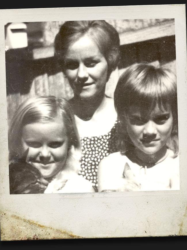 Barbara McCulkin and her daughters Leanne and Vicki.