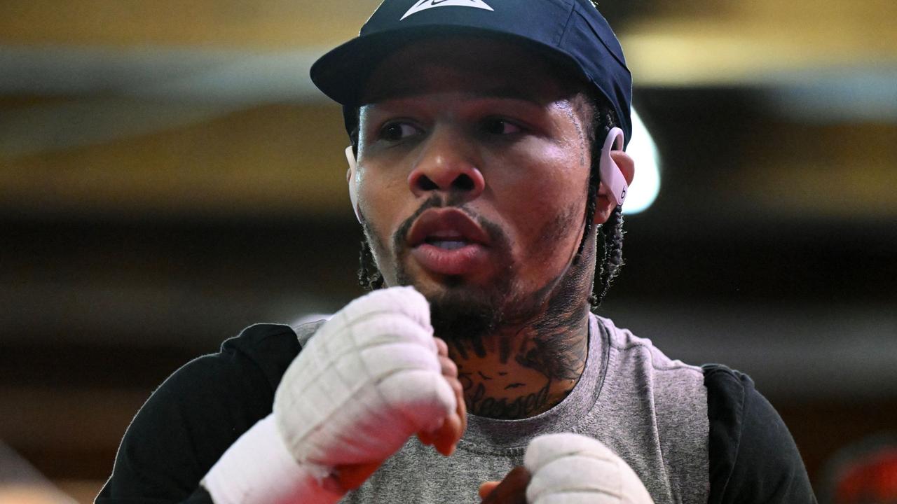Gervonta Davis has claimed he will break Ryan Garcia’s jaw. (Photo by Candice Ward / GETTY IMAGES NORTH AMERICA / Getty Images via AFP)