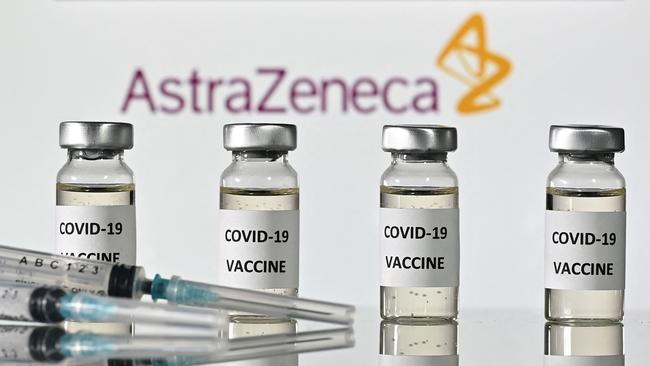 The Therapeutic Goods Association has concluded a recent case of blood clots is likely linked to the AstraZeneca vaccine. Picture: AFP.