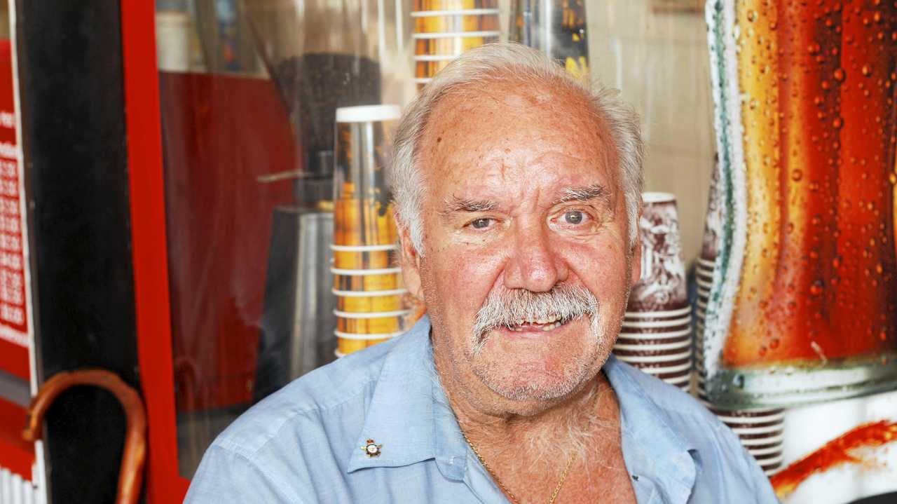 WELL LOVED: Ipswich personality Gary Sawyer has passed away aged 71. This was the QT&#39;s last photograph of him, taken in 2011. Picture: David Nielsen