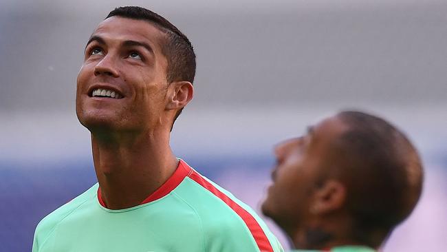 Portugal's forward Cristiano Ronaldo