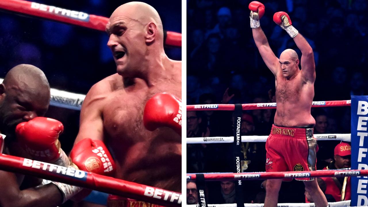 Tyson Fury dominated Derek Chisora in a one-sided beatdown on Sunday morning.