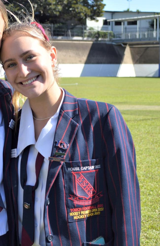 Sinead Swartz from Brisbane State High School is an elite junior hockey player.