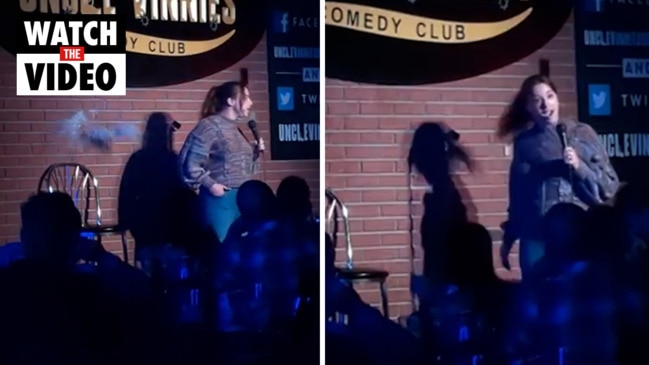 Comedian applauded for impeccable response to rowdy heckler