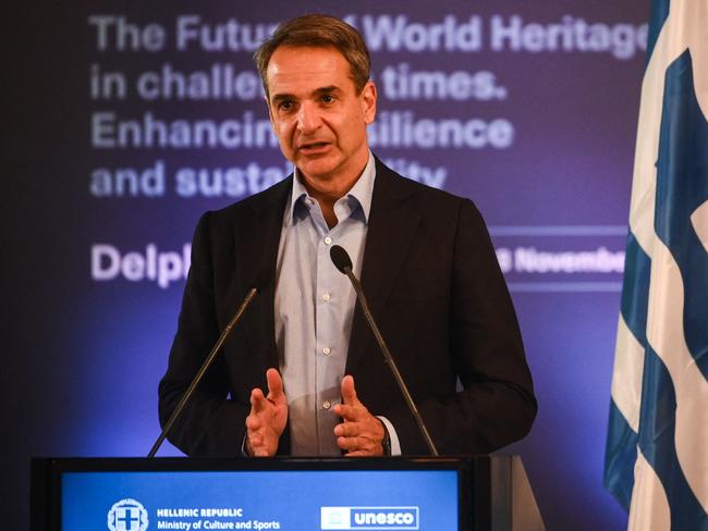 Greek Prime Minister Kyriakos Mitsotakis. Picture: AFP