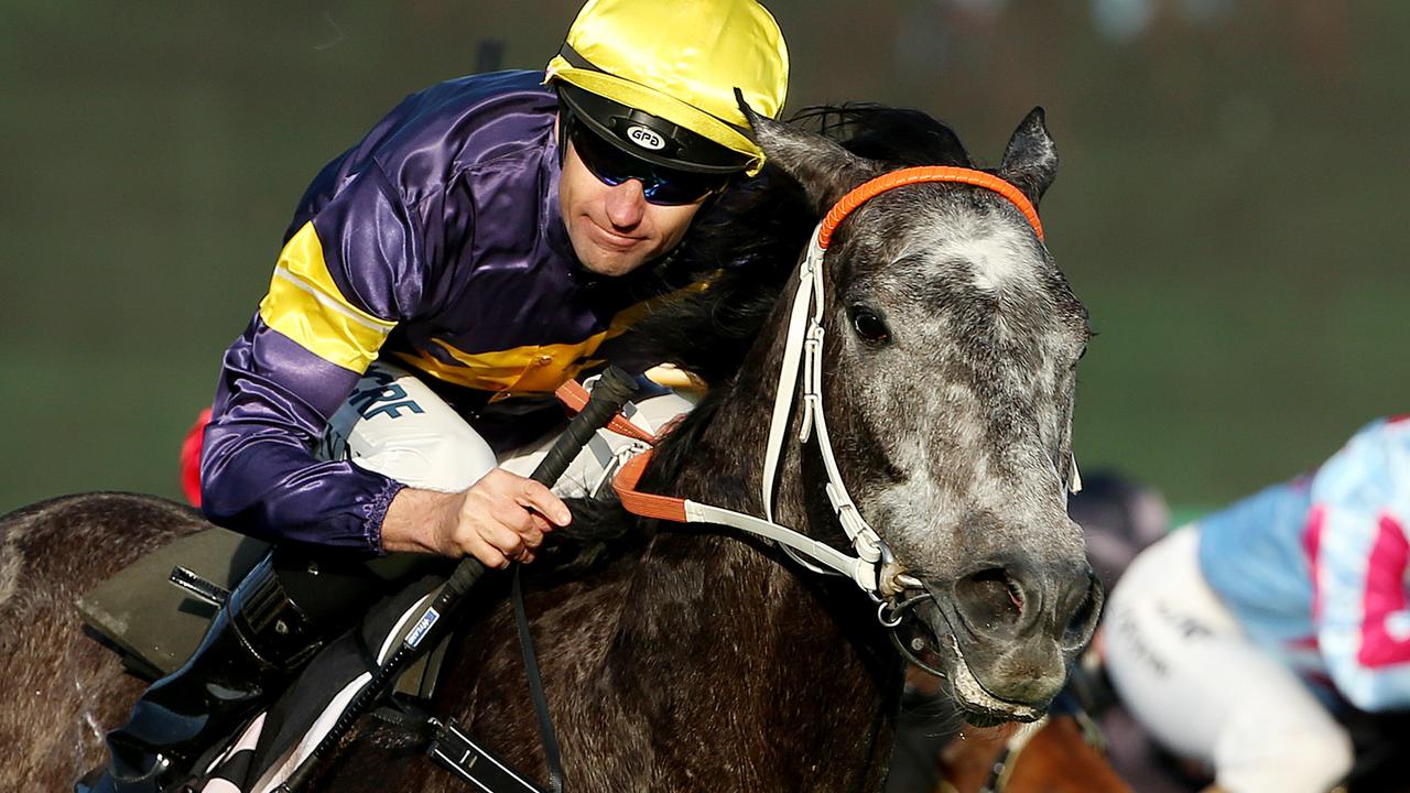 Horse Racing at Flemington, Race 8 - Bobbie Lewis Quality 1200m, Dwayne Dunn onboard Chautauqua wins, 13th September 2014. Picture : Colleen Petch.