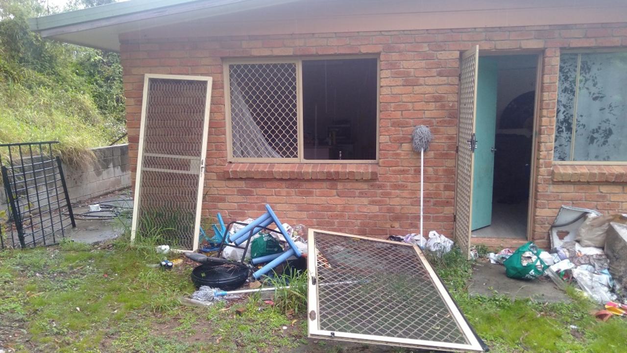 Gladstone home left in shocking condition.