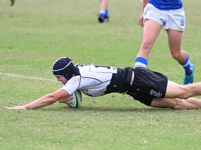 Iona College No 15AIC First XV rugby union between Iona College and St Edmund's College.Saturday May 4, 2024. Picture, John Gass