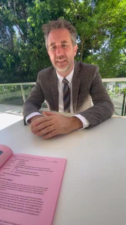 Councillor Glenn Tozer on pilot program to reduce graffiti on the Gold Coast.