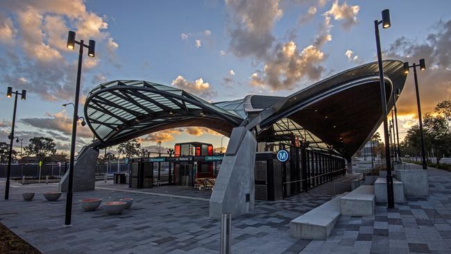 The Hills Showground station.