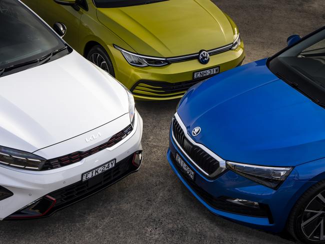 Small hatch match: Three best hatchbacks go head to head