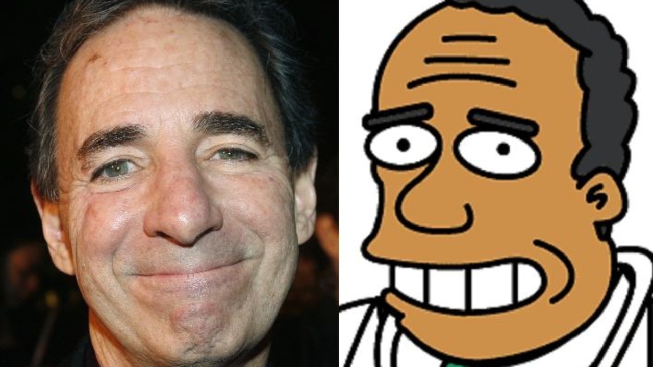 White Actor Harry Shearer plays Dr Hibbert, who is black.