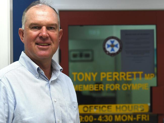 Gympie LNP MP Tony Perrett.