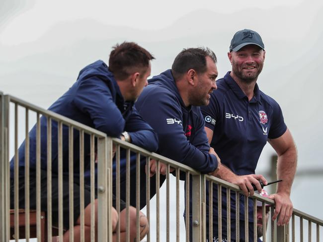 Boyd Cordner happy following the SG Ball Roosters victory over the Sharks. Picture: Adam Wrightson Photography