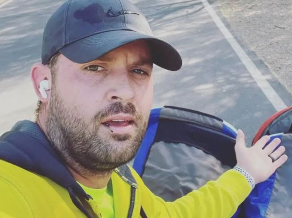 Scholtes told police he arrived at their home in the Tucson suburb of Marana around 2.30pm and parked the car outside because the garage was clogged with exercise equipment. Picture: Instagram