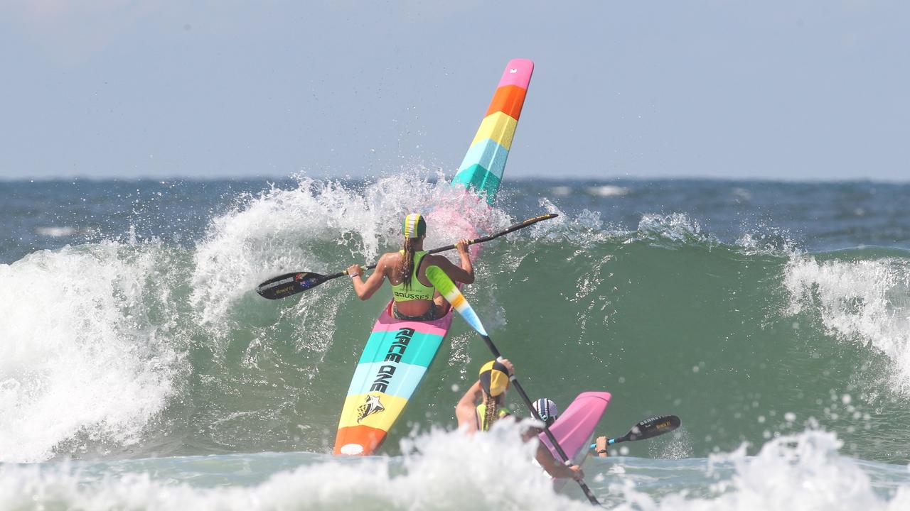 Action from day seven of the 2024 Aussies. Picture: SLSA