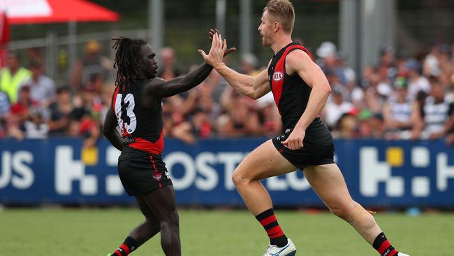 Essendon will be shorthanded in the ruck for its season-opener against