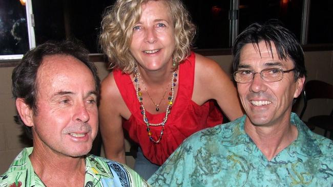 Kev Harman from Peregian, Melina and Dennis Ryan from Brisbane in 2008.