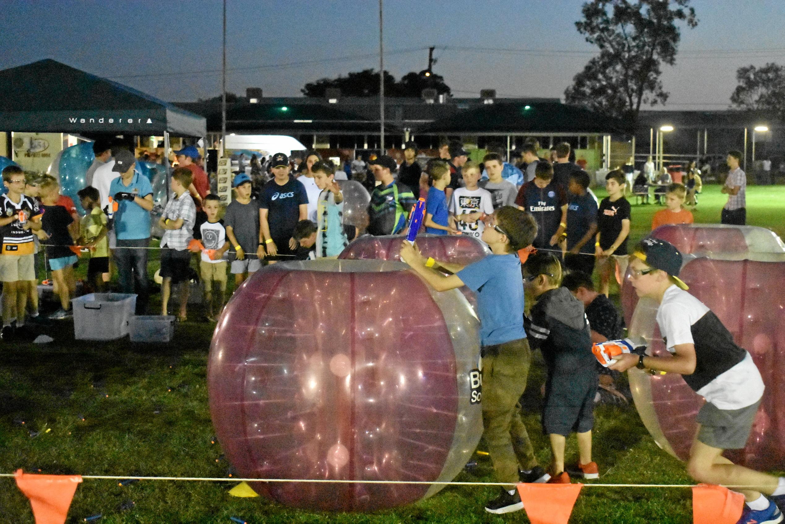 Fun times at the St John's Moonlight Fair on Friday night. Picture: Jorja McDonnell