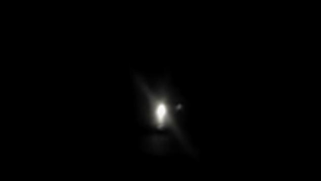 The Lemon Tree Passage ghost captured on video. Picture: YouTube/Unexplained Australia.