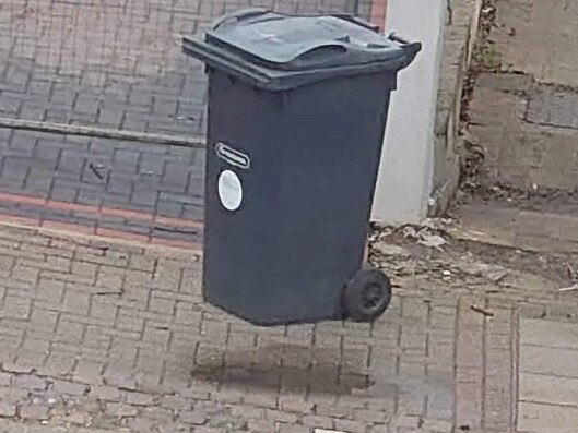 Photo of bin sums up life in isolation. Picture: Reddit