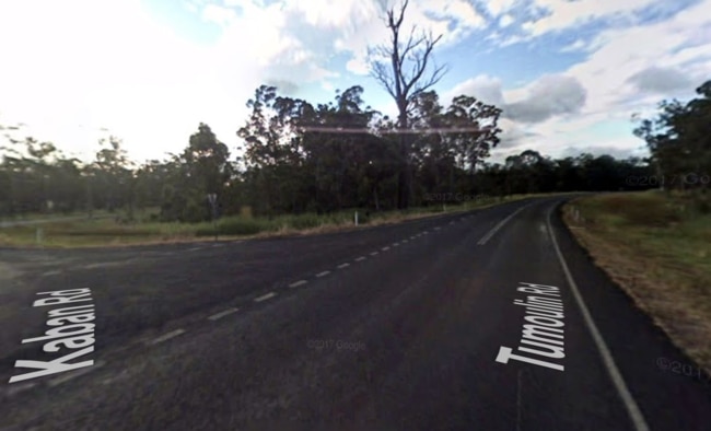 Emergency services responded to reports of a single-vehicle rollover in Tumoulin, at the corner of Kaban Road and Tumoulin Road. Picture: Google Maps.