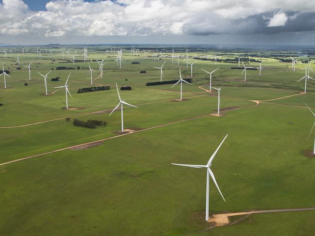 AGL's Macarthur wind farm in Victoria: Picture: Vestas Wind Systems A/S