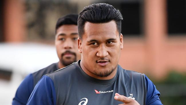 New Wallabies hooker Brandon Paenga-Amosa.