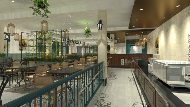 An artist's impression of what the interior of a proposed Vietnamese Restaurant could look like once open. Picture: Supplied.