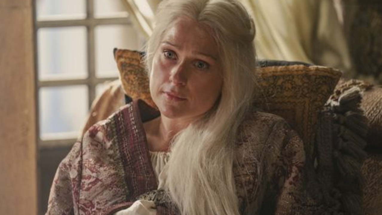 This character, Queen Aemma Arryn, is at the centre of the harrowing scene in question. Picture: HBO/Foxtel/Binge