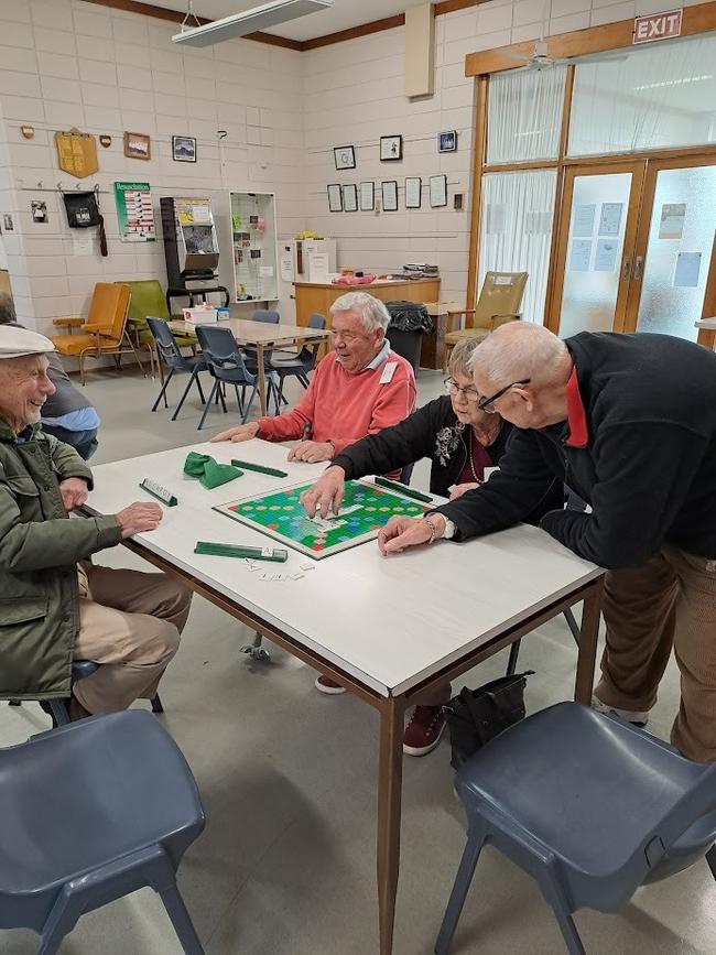 Activities at the Glenorchy Golden Years Club.