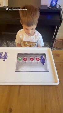 I taught my son how to use a public restroom with this simple game