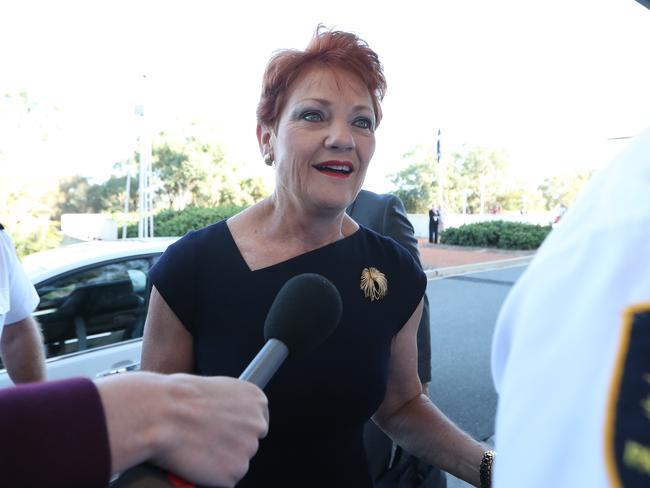 Ms Hason has denied Mr Burston’s claims, and refused to comment on the clash between staffer James Ashby and Senator Burston. Picture: Kym Smith