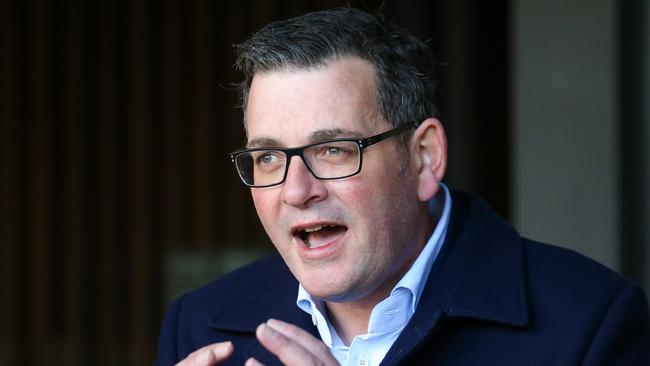 South Australia’s Labor government has taken aim at Victorian Premier Daniel ­Andrews for ­restricting gas development in the midst of soaring power prices. Picture: Brendan Beckett