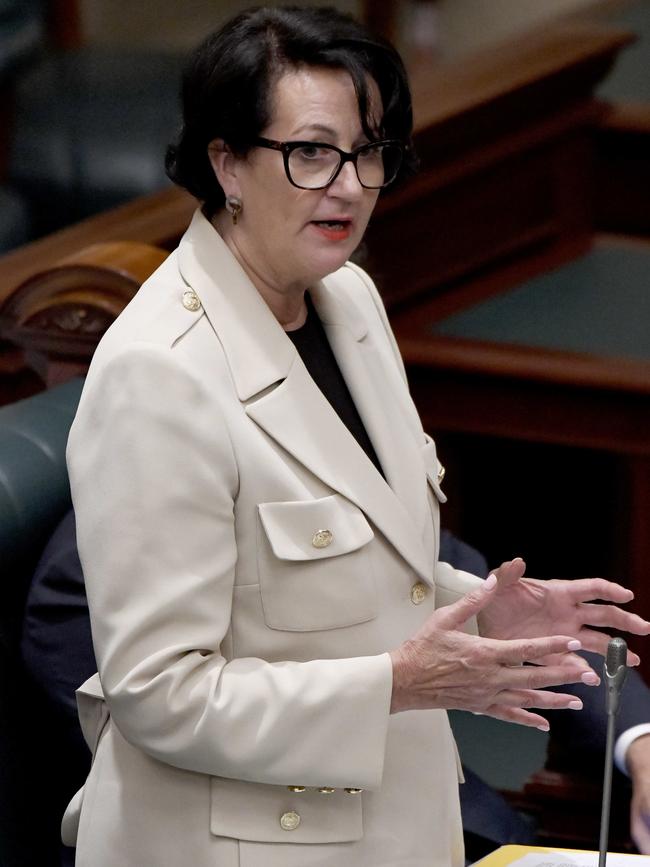 Attorney-General Vickie Chapman said the report’s findings were alarming and the State Government would consider the recommendations. Picture: NCA NewsWire / Naomi Jellicoe