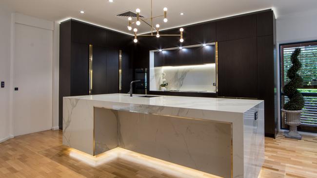 Margaret’s dream kitchen created by MKN Kitchens and Laundries. Photo: Dominika Lis