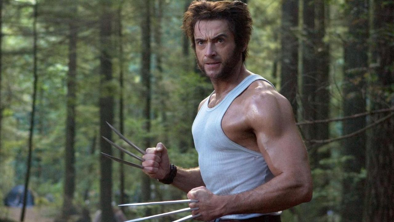 Australian star Hugh Jackman playing his Wolverine role.