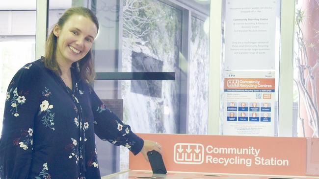 RECYCLE SAFELY: Lismore City Council's Waste &amp; Services Education Officer Victoria Currie said an estimated 46 tonnes of batteries and 28 tonnes of fluoro light bulbs from across the region end up in landfill each year and yet there's a simple alternative.