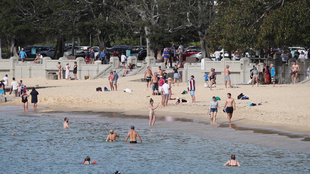 Sydney’s northern beaches have been named as one of NSW’s new COVID-19 hot spots. Picture: David Swift